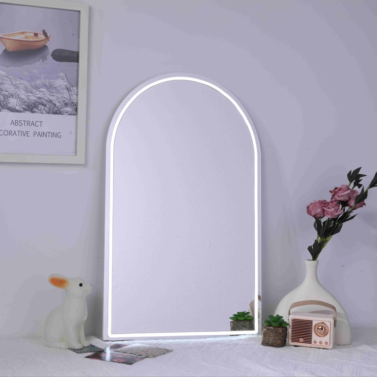 Arched Door Neon Mirror