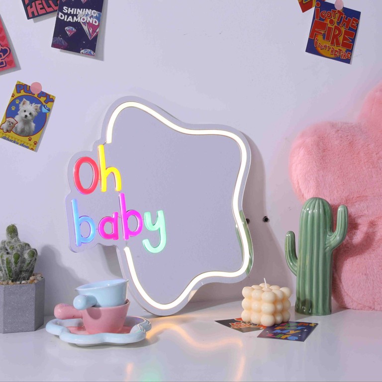 Oh Baby Neon Mirror