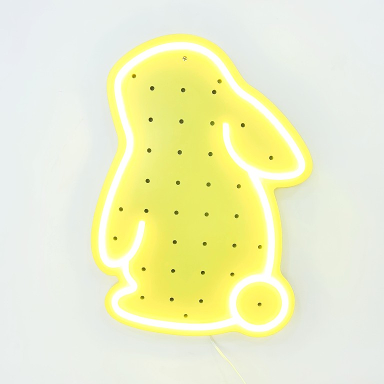 Bunny Neon Pegboard