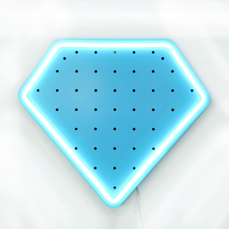 Diamond Neon Pegboard