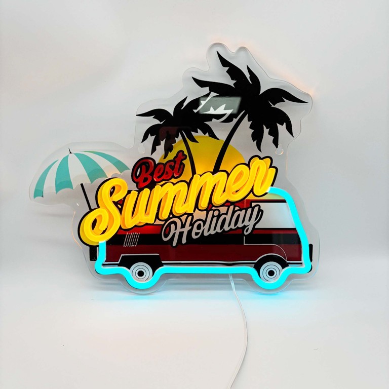 Summer Vibe Neon Sign