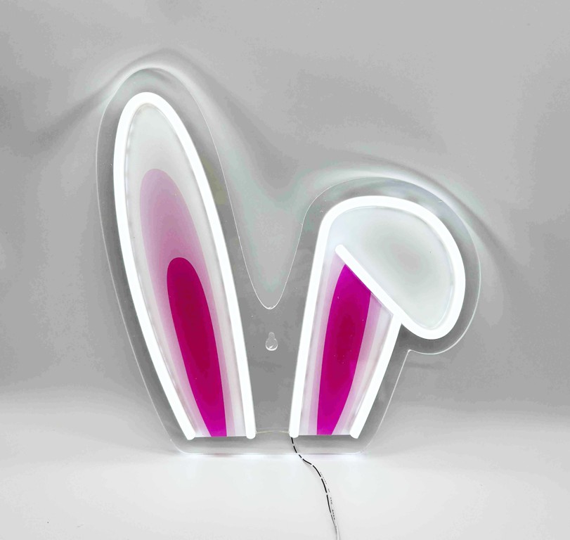 Bunny Ears Neon Sign