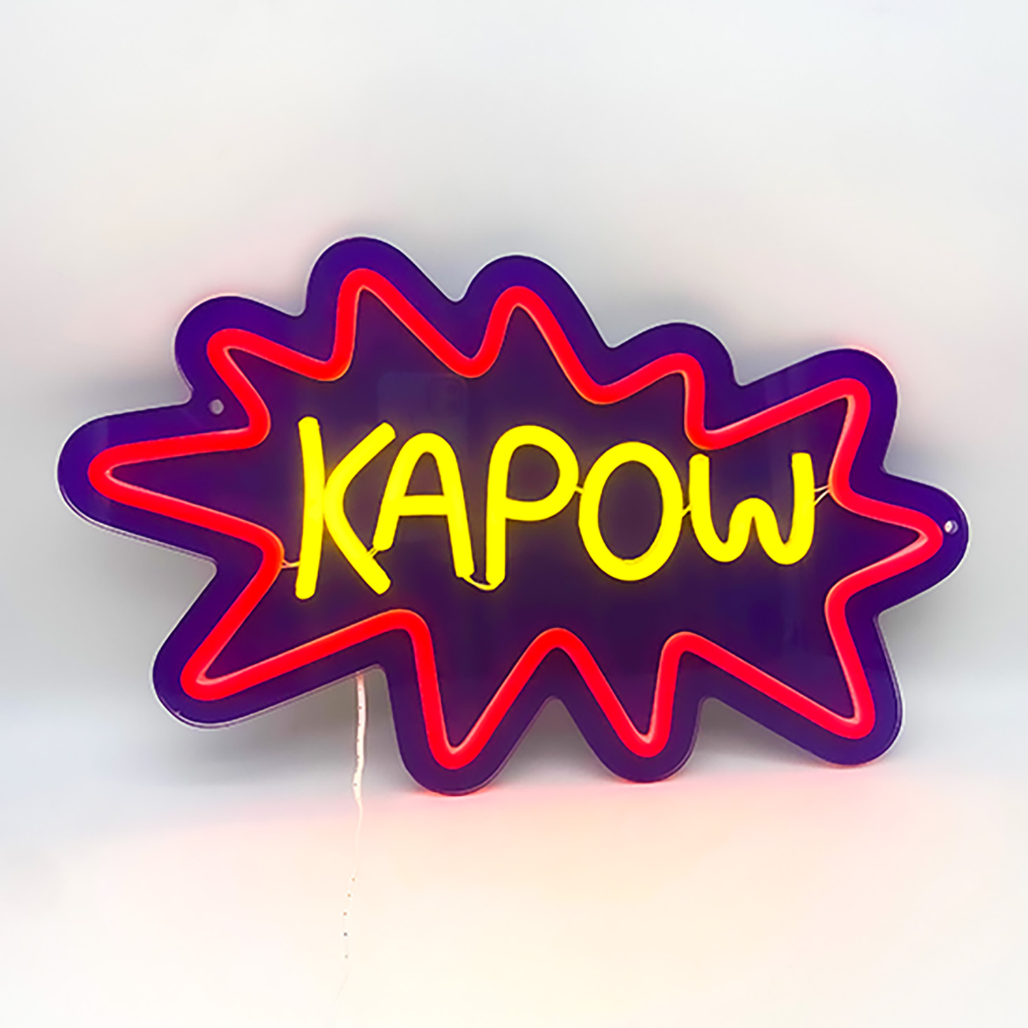 KAPOW Neon Sign