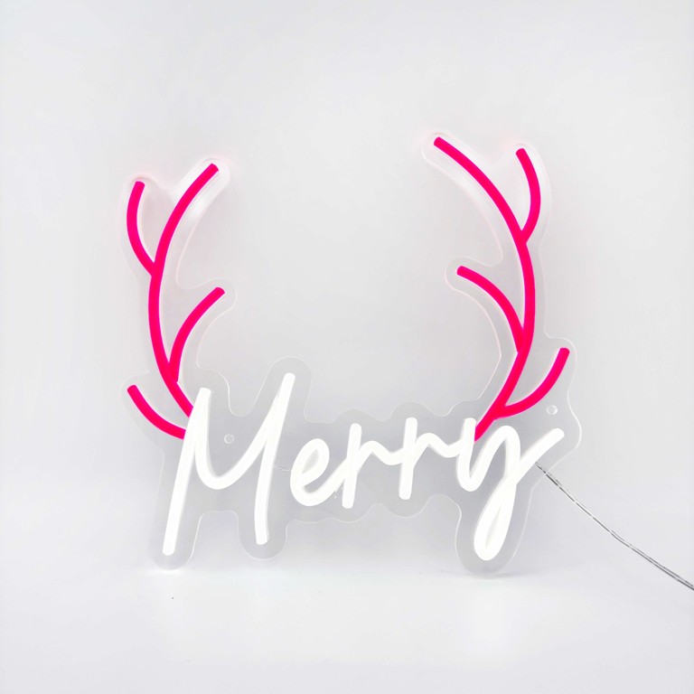 Merry Neon Sign