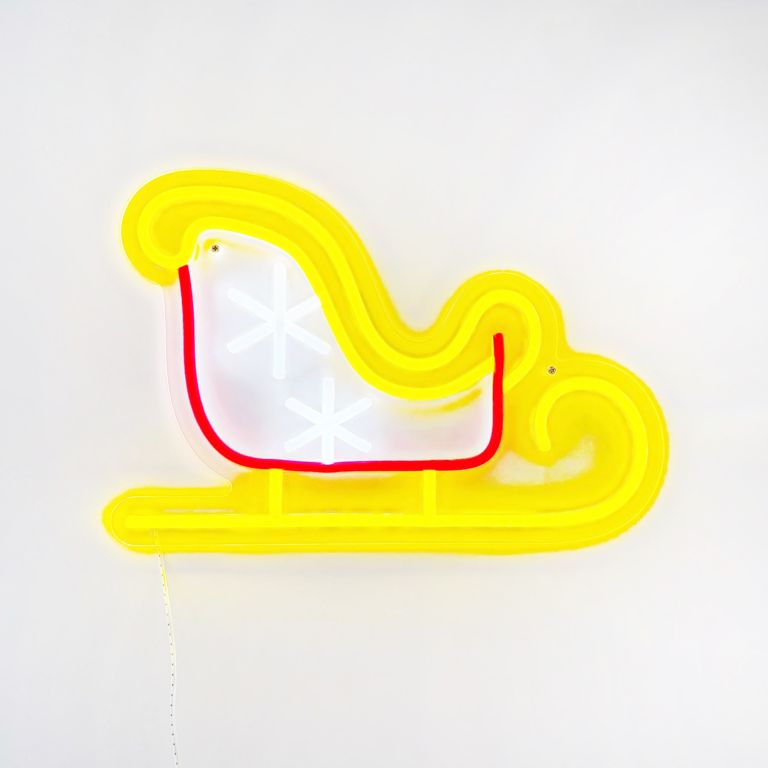 Christmas Sled Neon Sign